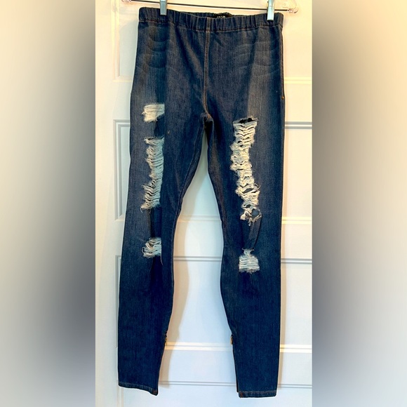 Joes jegging style distressed jeans - Picture 1 of 6